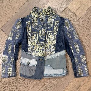 Desigual Patchwork Denim Jacket